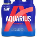 Aquarius Red Blast Peach Pêche Rouge 50cl (lot de 4 packs de 6 soit 24 bouteilles)