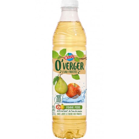 Oasis O’Verger Pomme Poire 1,2L (lot de 12)