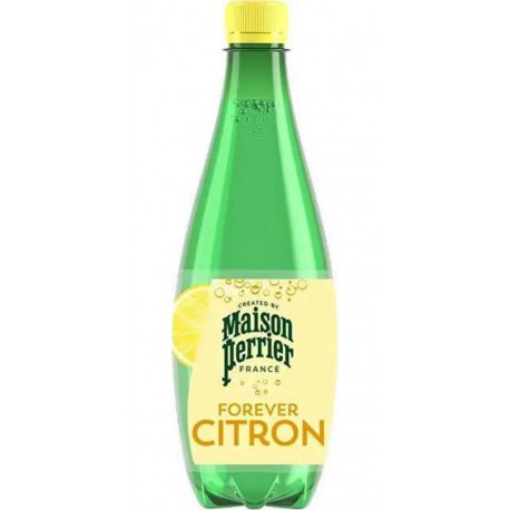 Perrier Eau minérale gazeuse Citron PET 50cl