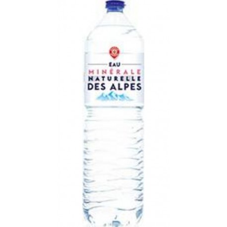 Marque Repère Eau Minérale Naturelle Des Alpes 1,5L