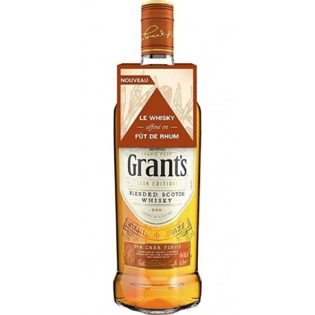 GRANT'S Blended Scotch Whisky Rum Cask Edition 40° 70cl