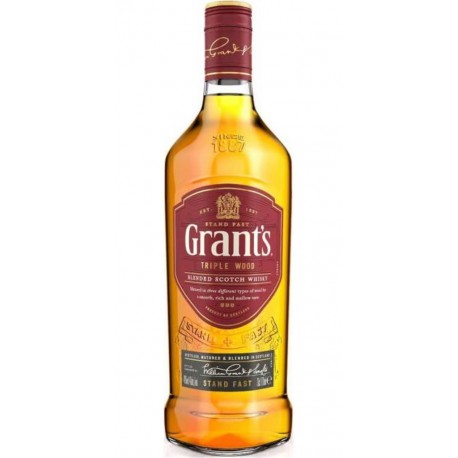 GRANT'S Blended Scotch Whisky Triple Wood 40° 70cl