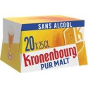 Bière Pur malt Kronenbourg Sans alcool 20x25cl