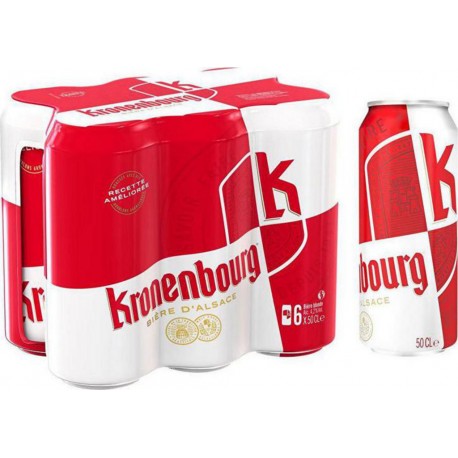 Kronenbourg Bière blonde 4.2% 6 x 50 cl 4.2%vol.