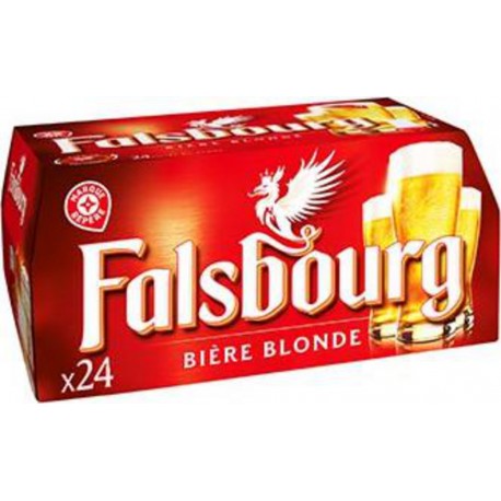 Falsbourg Bière blonde 4.2%vol. 25cl (pack de 24)