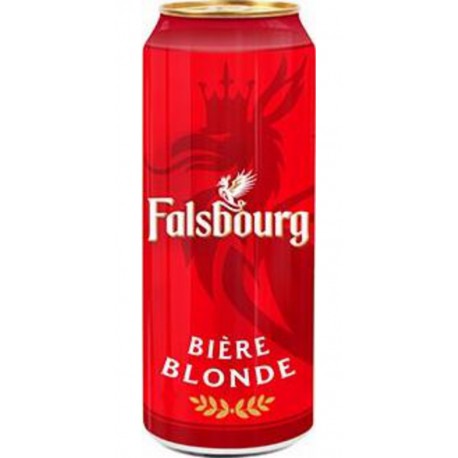 Falsbourg Bière blonde Canette 4.2%vol. 50cl