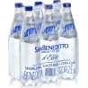 ACQUA MINERALE SAN BENEDETTO Eau pétillante (pack de 6 bouteilles de 1L)