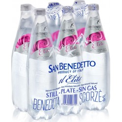 ACQUA MINERALE SAN BENEDETTO Eau plate (pack de 6 bouteilles de 1L)