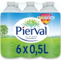 PIERVAL Eau de source 50cl (pack de 6)