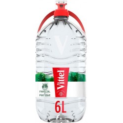 VITTEL Eau Minérale naturelle 6L