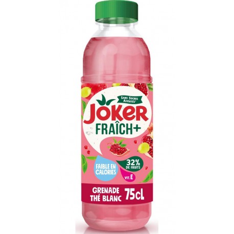 JOKER Jus de Fruits Grenade et Thé Blanc 75cL