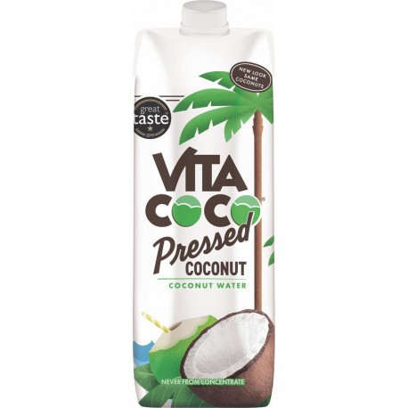 VITA COCO Eau de coco avec pulpe la bouteille d'1L