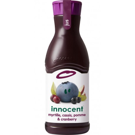 INNOCENT Jus Multifruits Myrtille Cassis Pomme Et Cranberry 900mL