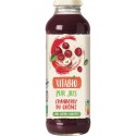 100 VITABIO Jus cranberry du Québec 100% pur jus sans sucres ajoutés Bio VITABIO 50cl