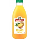 D 100 ANDROS Jus D'Ananas Pressés 100% Pur Jus Sans Sucres Ajoutés ANDROS 1L