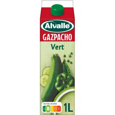 ALVALLE Gazpacho Vert la brique de 1L