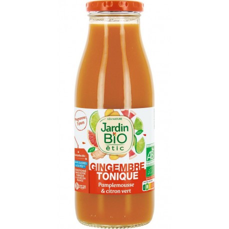 JARDIN BIO Jus gingembre tonique Bio ETIC 50cL