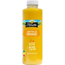 FLORETTE Jus d'oranges de méditerrannée pressé à froid La bouteille de 700ml