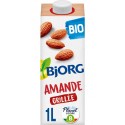 BJORG Boisson Végétale Lait d'Amande grillée la brique de 1L