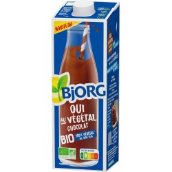 BJORG Boisson Végétale chocolat la brique de 1L