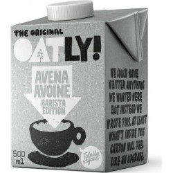 OATLY Boisson Avoine Edition Barista ! la brique de 50cL