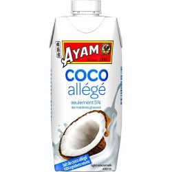 AYAM Lait de coco allégé la brique de 330mL