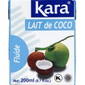 KARA Lait Coco fluide la brique de 200mL