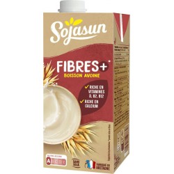 SOJASUN Boisson Avoine et Fibres la brique de 75cL