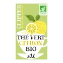 CLIPPER Thé Thé vert citron (la boîte de 20 sachets 35g)