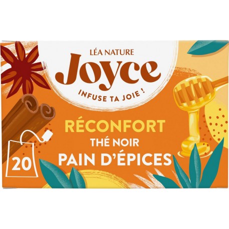 JOYCE Thé noir saveur pain d'épices Réconfort la boite de 30g