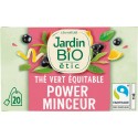 JARDIN BIOLOGIQUE Thé vert équitable minceur bio (la boite de 20 sachets)