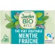 JARDIN BIO Thé vert menthe Bio ETIC (la boîte de 20 sachets)