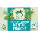 JARDIN BIO Thé vert menthe Bio ETIC (la boîte de 20 sachets)