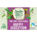 JARDIN BIO Thé vert digestion Bio ETIC (la boîte de 20 sachets)