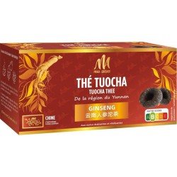 MEI ASIA Thé tuocha ginseng la boite de 40g