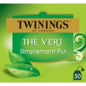 TWININGS Thé vert (la boite de 50 sachets)