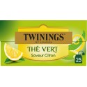 TWININGS Thé vert Citron Twinings (la boite de 25 sachets)