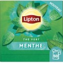 LIPTON Thé vert menthe (la boite de 50 sachets)