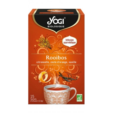 YOGI Infusion rooibos Bio (la boite de 15 sachets)