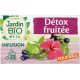 JARDIN BIO Infusion détox saveur cassis Bio ETIC (la boîte de 20 sachets)