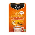 YOGI Infusion gingembre orange Bio (la boite de 15 sachets)