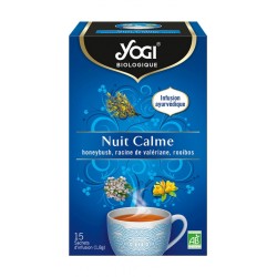 YOGI Infusion nuit calme Bio (la boite de 15 sachets)