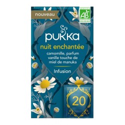 PUKKA Infusion nuit enchantée, bio (la boite de 20 sachets)