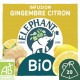 ELEPHANT Infusion gingembre citron, bio (la boite de 20 sachets)