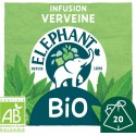 ELEPHANT Infusion verveine, bio (la boite de 20 sachets)