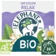 ELEPHANT Infusion relax, bio (la boite de 20 sachets)