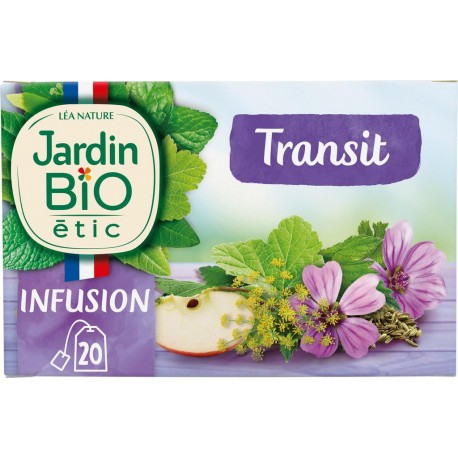 JARDIN BIO Infusion transit Bio ETIC (la boîte de 20 sachets)