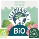 ELEPHANT Infusion détox, bio (la boite de 20 sachets)