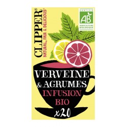 CLIPPER Infusion Verveine Agrumes (le paquet de 20 sachets)