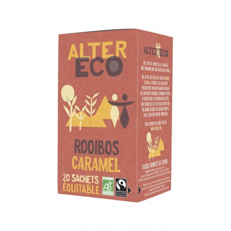 ALTER ECO Infusion Rooibos caramel (la boîte de 20 sachets ) 40G 40L